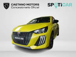 Amarillo Usado 2024 Peugeot 208 Active Utilitario | 17.990 € (Un poco caro)