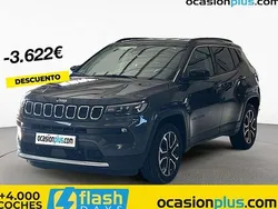 Gris Usado 2022 Jeep Compass Limited SUV | 20.340 € (Precio justo)