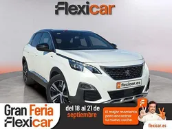 Blanco Usado 2019 Peugeot 3008 GT-line SUV | 15.490 € (Buen precio)