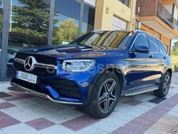 Azul Usado 2021 Mercedes GLC200 SUV | 32.990 € (Precio justo)