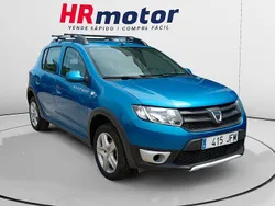 Azul Usado 2015 Dacia Sandero Stepway Utilitario | 9240 € (Precio justo)