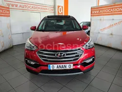 Granate Usado 2017 Hyundai Santa Fe SUV | 18.990 € (Un poco caro)
