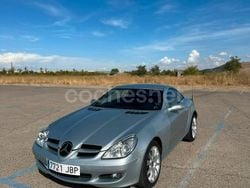 Gris / plata Usado 2008 Mercedes SLK200 Descapotable | 12.990 € (Precio justo)