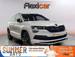 Blanco Usado 2021 Skoda Karoq SportLine SUV | 21.390 € (Un poco caro)