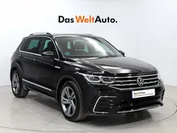 Negro Usado 2021 VW Tiguan R-line SUV | 33.900 € (Caro)