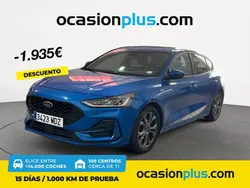 Azul Usado 2023 Ford Focus ST-Line | 20.900 € (Precio justo)