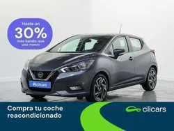 Gris Usado 2021 Nissan Micra Acenta Utilitario | 11.790 € (Precio justo)