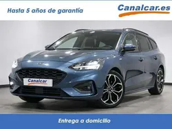 Azul Usado 2020 Ford Focus ST-Line Familiar | 14.849 € (Buen precio)