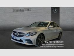 Gris / plateado Usado 2019 Mercedes C220 AMG line Berlina | 27.990 € (Buen precio)
