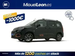 Negro Usado 2021 Citroën Berlingo Shine Monovolumen | 18.985 € (Un poco caro)