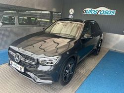 Gris Usado 2021 Mercedes GLC200 SUV | 37.900 € (Precio justo)