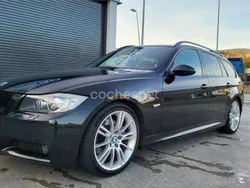 Negro Usado 2007 BMW 325 Shadowline Familiar | 8000 €