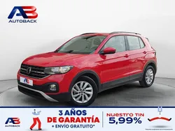 Rojo Usado 2020 VW T-Cross Advance SUV | 14.250 € (Precio justo)