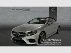 Gris / plateado Usado 2019 Mercedes E220 AMG line Descapotable | 44.990 € (Precio justo)