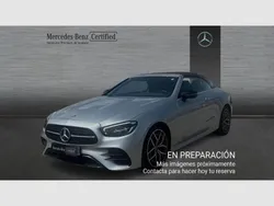 Gris / plateado Usado 2023 Mercedes E220 Descapotable | 59.990 € (Buen precio)