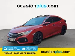 Rojo Usado 2017 Honda Civic Prestige Utilitario | 21.850 € (Precio justo)
