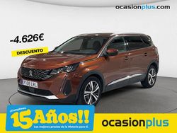 Marrón Usado 2021 Peugeot 5008 Allure Monovolumen | 21.850 € (Precio justo)