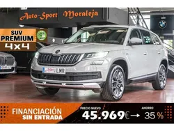 Gris Usado 2021 Skoda Kodiaq Scout 4x4 SUV | 27.900 € (Buen precio)
