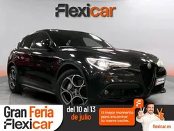 Negro Usado 2022 Alfa Romeo Stelvio Sprint SUV | 28.990 € (Precio justo)