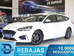 Blanco Usado 2019 Ford Focus ST-Line Familiar | 17.090 € (Un poco caro)