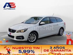 Blanco Usado 2020 Peugeot 308 Style Familiar | 10.750 € (Precio justo)