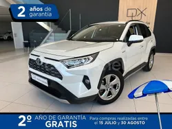 Blanco Usado 2020 Toyota RAV4 Hybrid Luxury SUV | 36.990 € (Precio justo)