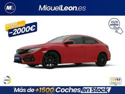 Rojo Usado 2021 Honda Civic Elegance Berlina | 21.985 € (Precio justo)