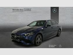 Azul sodalita Usado 2024 Mercedes C300e AMG line Berlina | 48.990 € (Super precio)