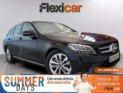 Negro Usado 2019 Mercedes C200 Familiar | 23.290 € (Precio justo)