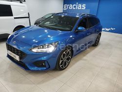 Azul Usado 2019 Ford Focus ST-Line Familiar | 17.900 € (Caro)