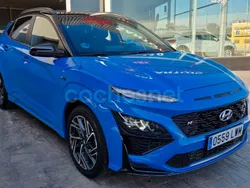 Azul Usado 2021 Hyundai Kona N Line SUV | 17.200 € (Precio justo)