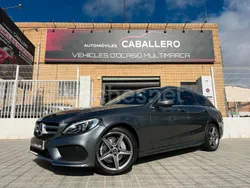 Gris Usado 2018 Mercedes C220 Familiar | 25.490 € (Precio justo)