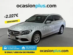 Gris / plata Usado 2018 Mercedes C220 Familiar | 24.500 € (Precio justo)