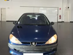 Azul Usado 2002 Peugeot 206 Utilitario | 2700 € (Caro)