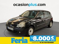 Negro Usado 2006 Renault Clio II Campus Utilitario | 3700 € (Precio justo)