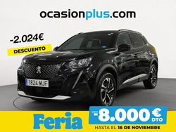 Negro Usado 2023 Peugeot 2008 Allure SUV | 16.990 € (Precio justo)