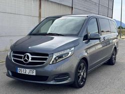 Gris Usado 2017 Mercedes V220 Avantgarde Monovolumen | 34.999 € (Un poco caro)