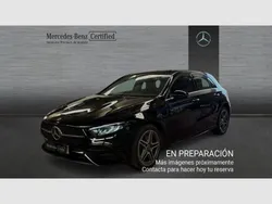 Negro Usado 2024 Mercedes A250 AMG line Berlina | 34.990 € (Buen precio)