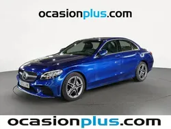 Azul Usado 2020 Mercedes C220 AMG Berlina | 25.446 €