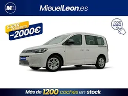 Blanco Usado 2023 VW Caddy Monovolumen | 23.985 € (Precio justo)