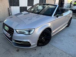 Gris Usado 2015 Audi A3 Cabriolet S-Line Descapotable | 15.849 € (Un poco caro)