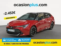 Rojo Usado 2021 Toyota Corolla Sport Familiar | 26.990 € (Precio justo)