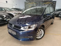 Azul Usado 2019 VW Touran Advance Monovolumen | 16.990 € (Precio justo)