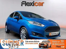 Azul Usado 2016 Ford Fiesta Titanium Utilitario | 10.690 € (Un poco caro)