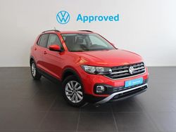Rojo Usado 2021 VW T-Cross Advance SUV | 16.500 € (Precio justo)