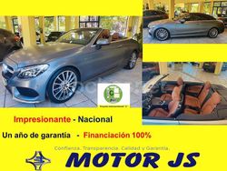 Gris / plata Usado 2018 Mercedes C220 Descapotable | 32.990 € (Caro)