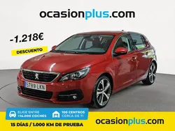 Rojo Usado 2020 Peugeot 308 Active Berlina | 13.100 € (Precio justo)