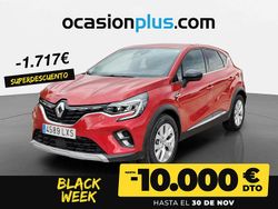 Rojo Usado 2022 Renault Captur Zen SUV | 18.890 € (Precio justo)