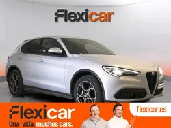Gris Usado 2022 Alfa Romeo Stelvio Sprint SUV | 33.990 € (Un poco caro)
