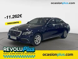 Azul Usado 2019 Mercedes E220 Berlina | 34.900 €